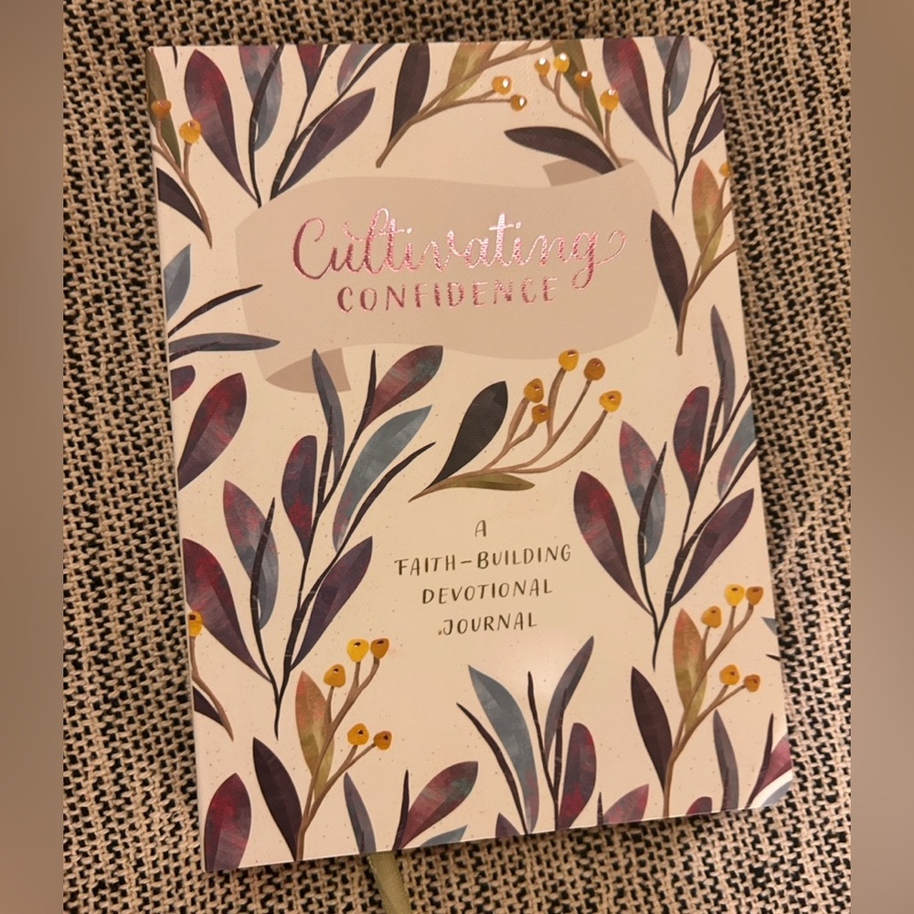 Cultivating confidence Floral Devotional Journal
